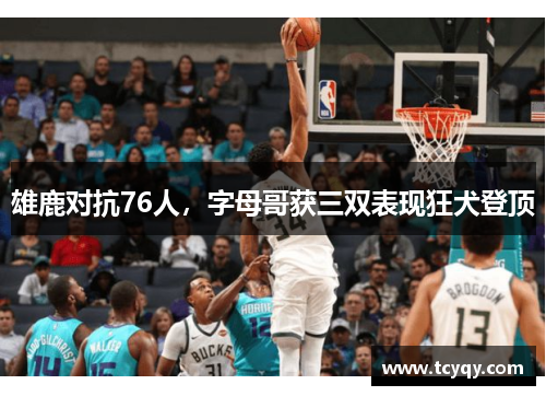 雄鹿对抗76人，字母哥获三双表现狂犬登顶